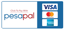 Pay with PayPal or Pesapal